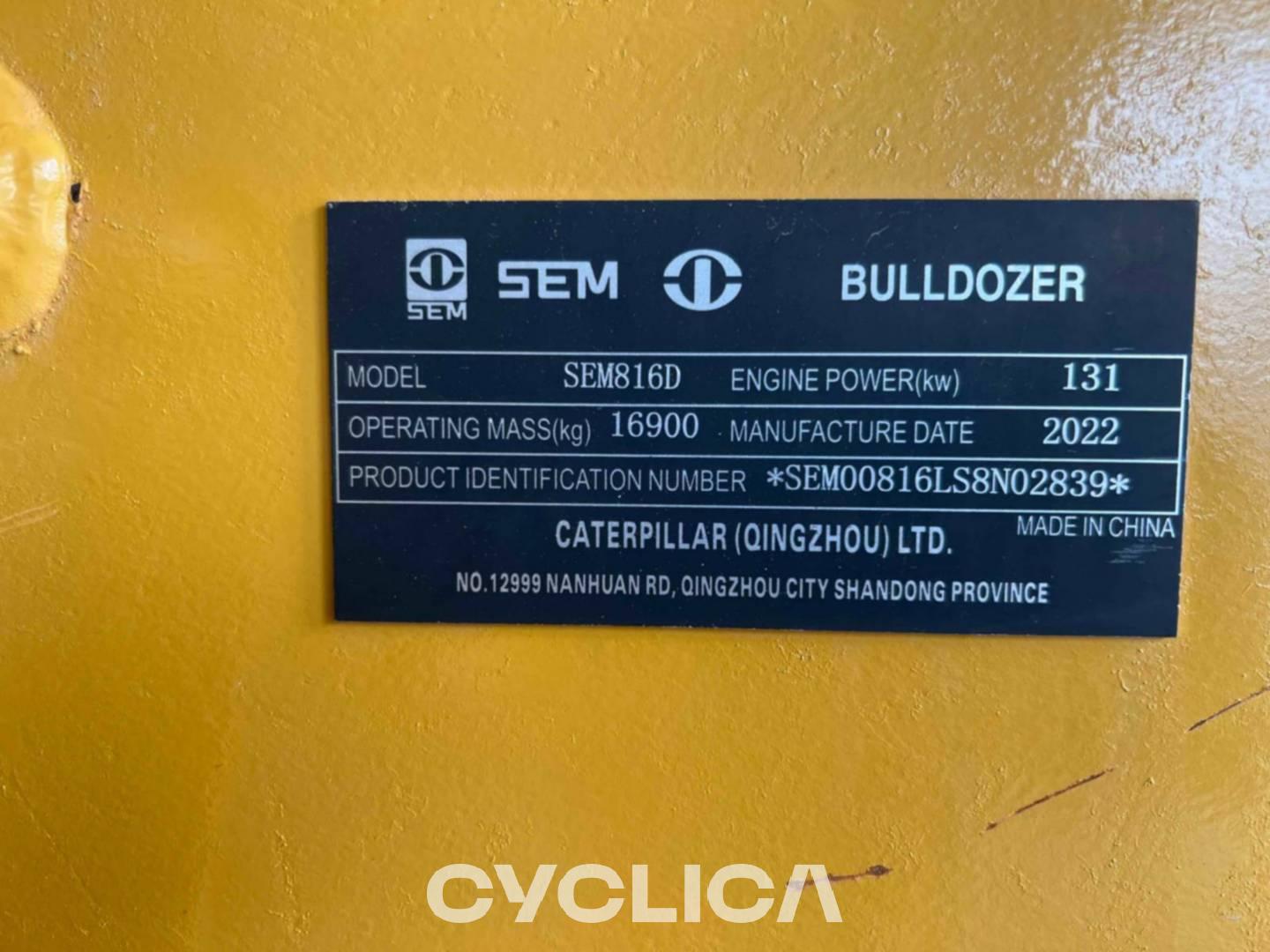Buldožeri i traktori gusjeničari  SEM816D S8N02839 - 6