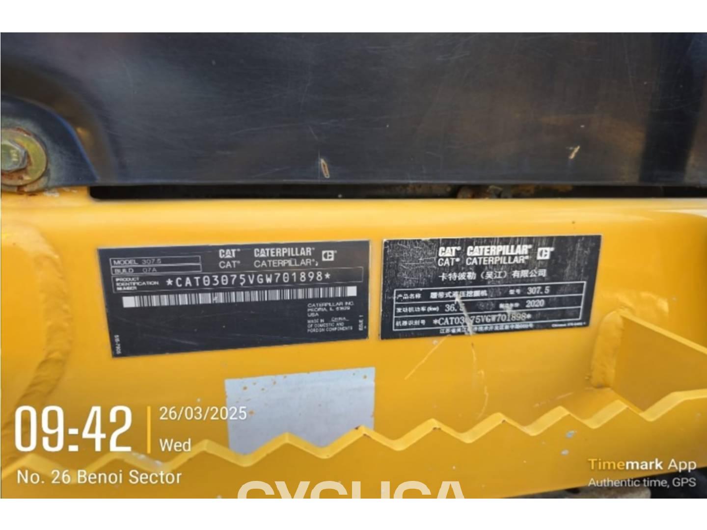 Eskavatorë me Zinxhirë  307.5-07 GW701898 - 6