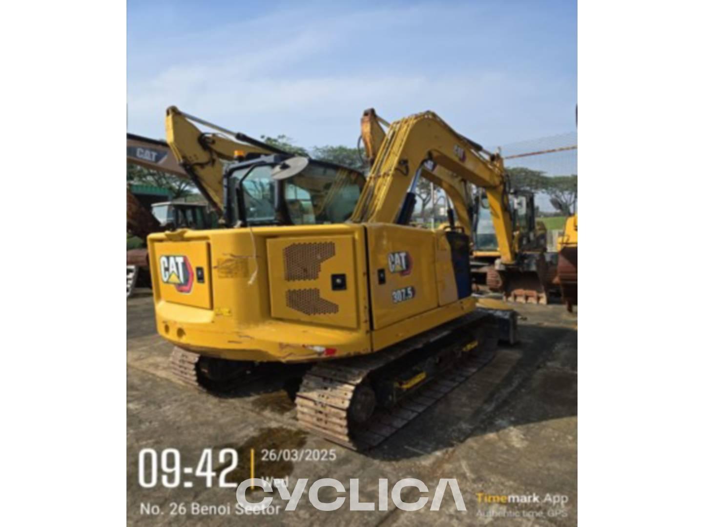Eskavatorë me Zinxhirë  307.5-07 GW701898 - 7