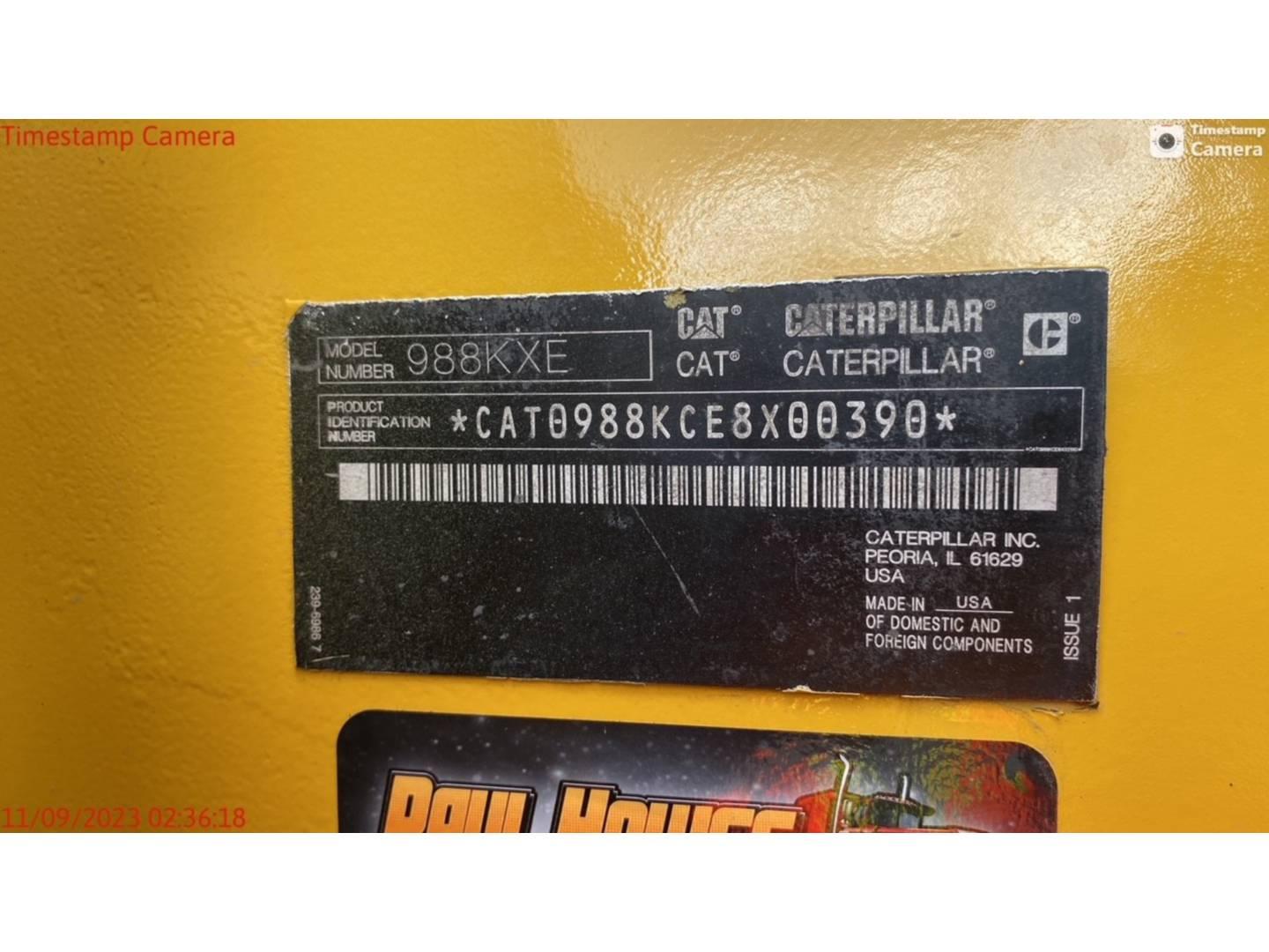 Wheel loaders  988KXE E8X00390-REBUILD - 1