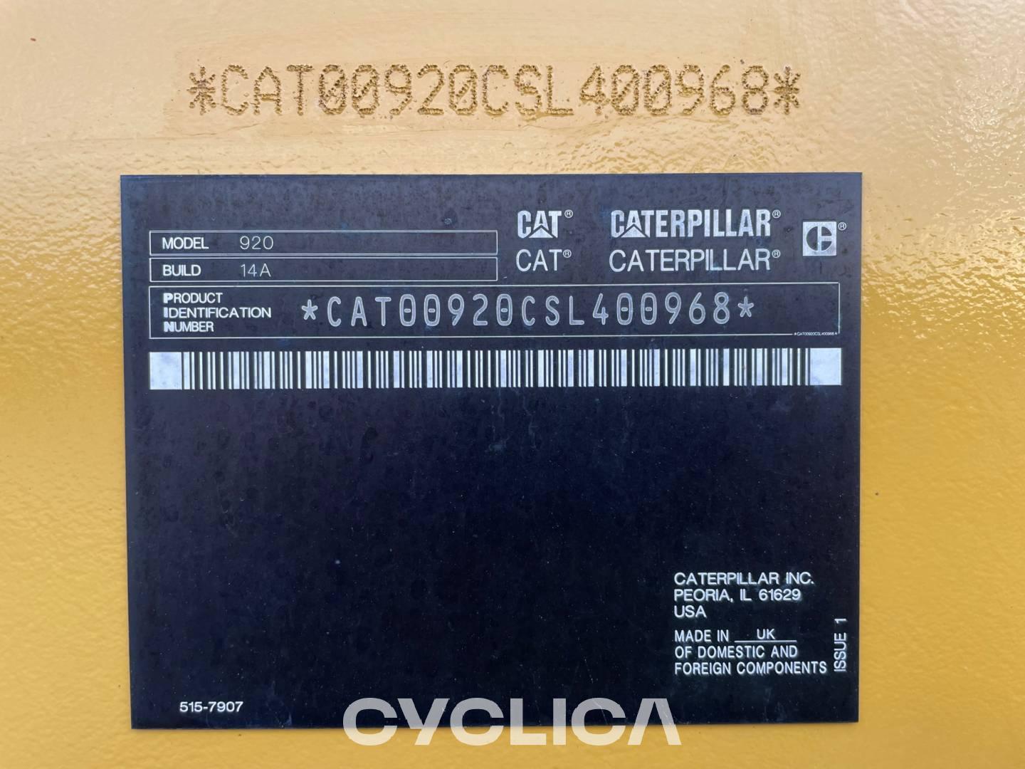 Utovarivači na kotačima  920 SL400968 - 7