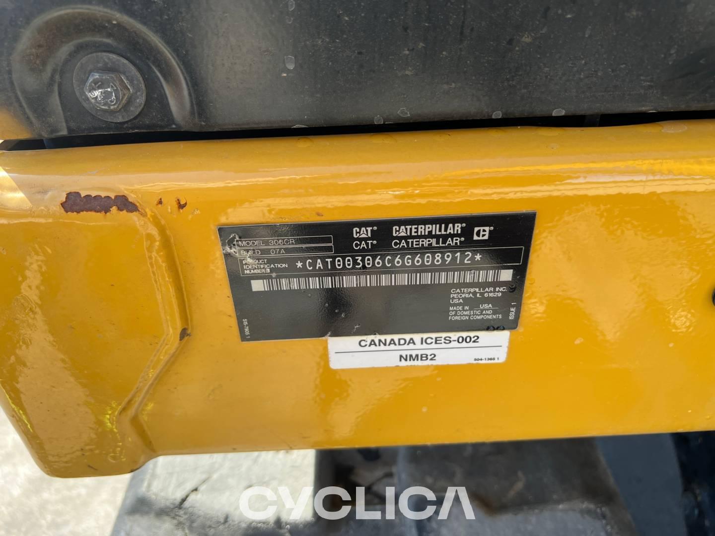 Bagri goseničarji  306-07CR 6G608912 - 7