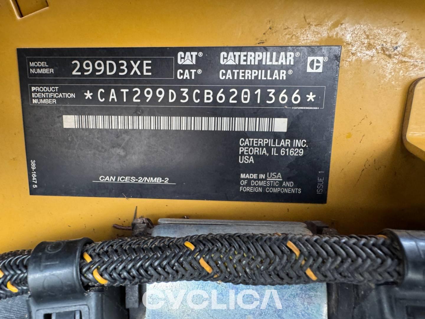 Mini carregadoras  299D3XE B6201366 - 6