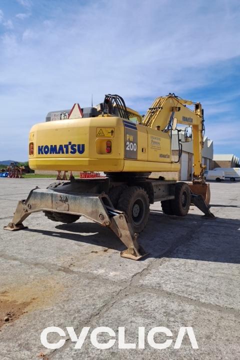 Ekskavatorë me rrota  PW200-7 H50122 - 4