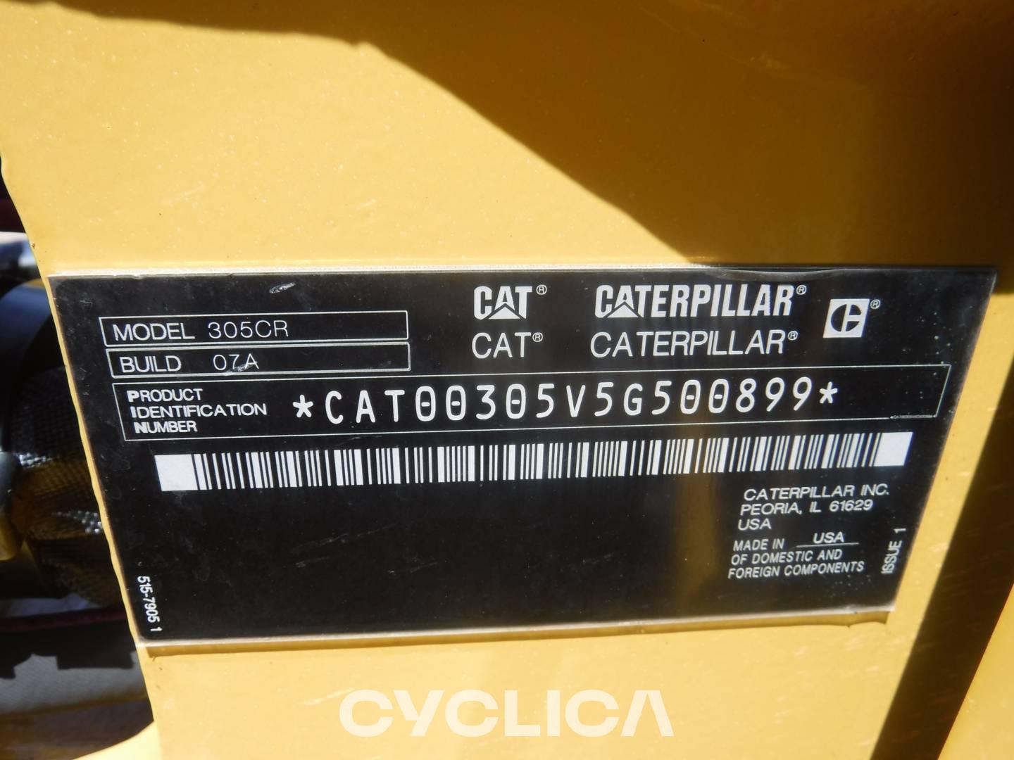 Pelles sur chenilles  305-07CR 5G500899 - 31