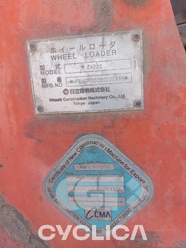 Wheel loaders  ZW220 00000116 - 20