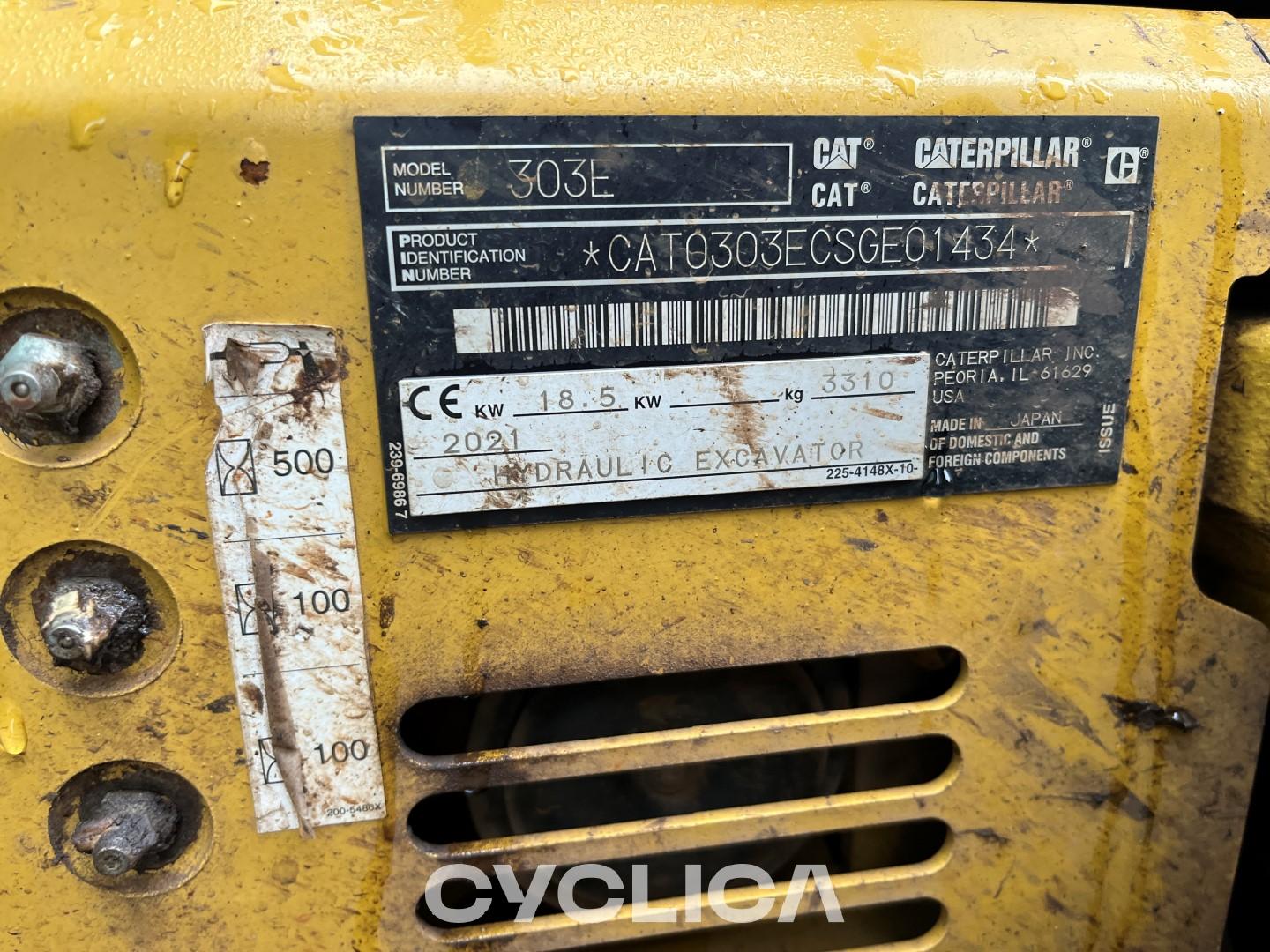 Crawler excavators  303E CR SGE01434 - 7
