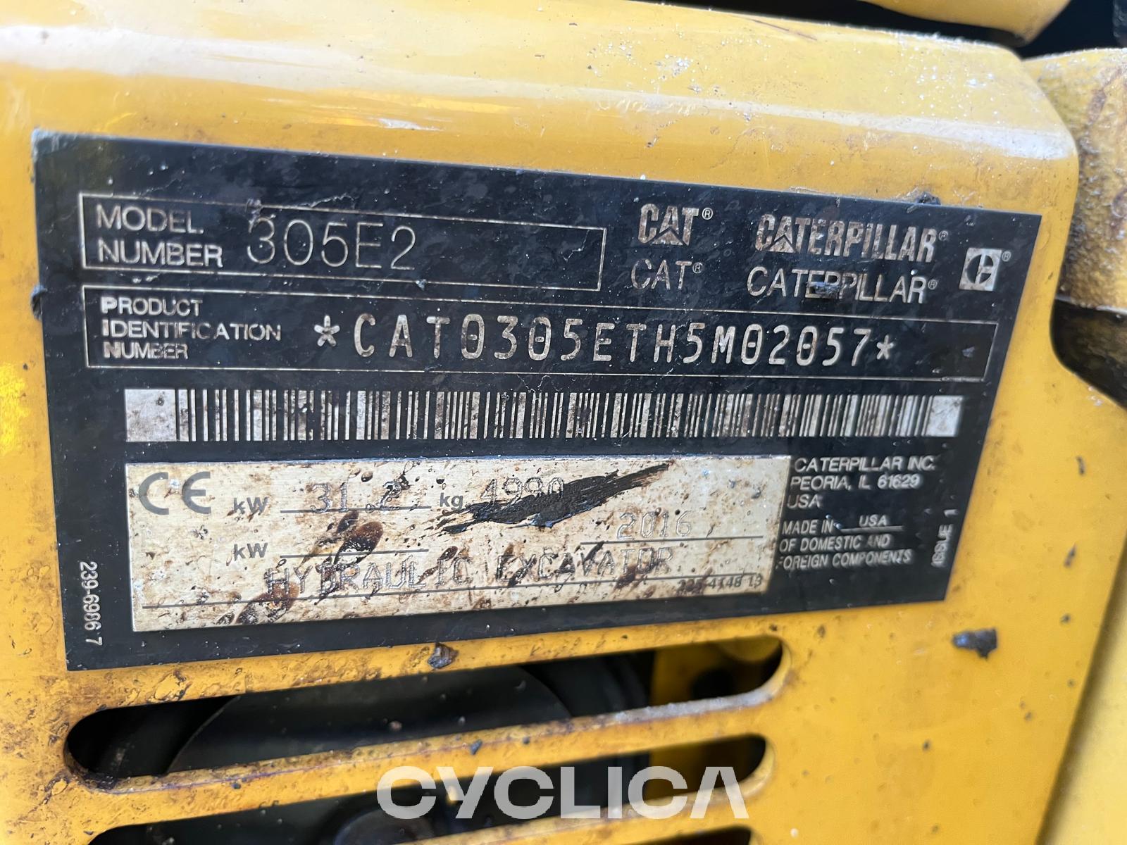 Crawler excavators  305E H5M02057 - 2