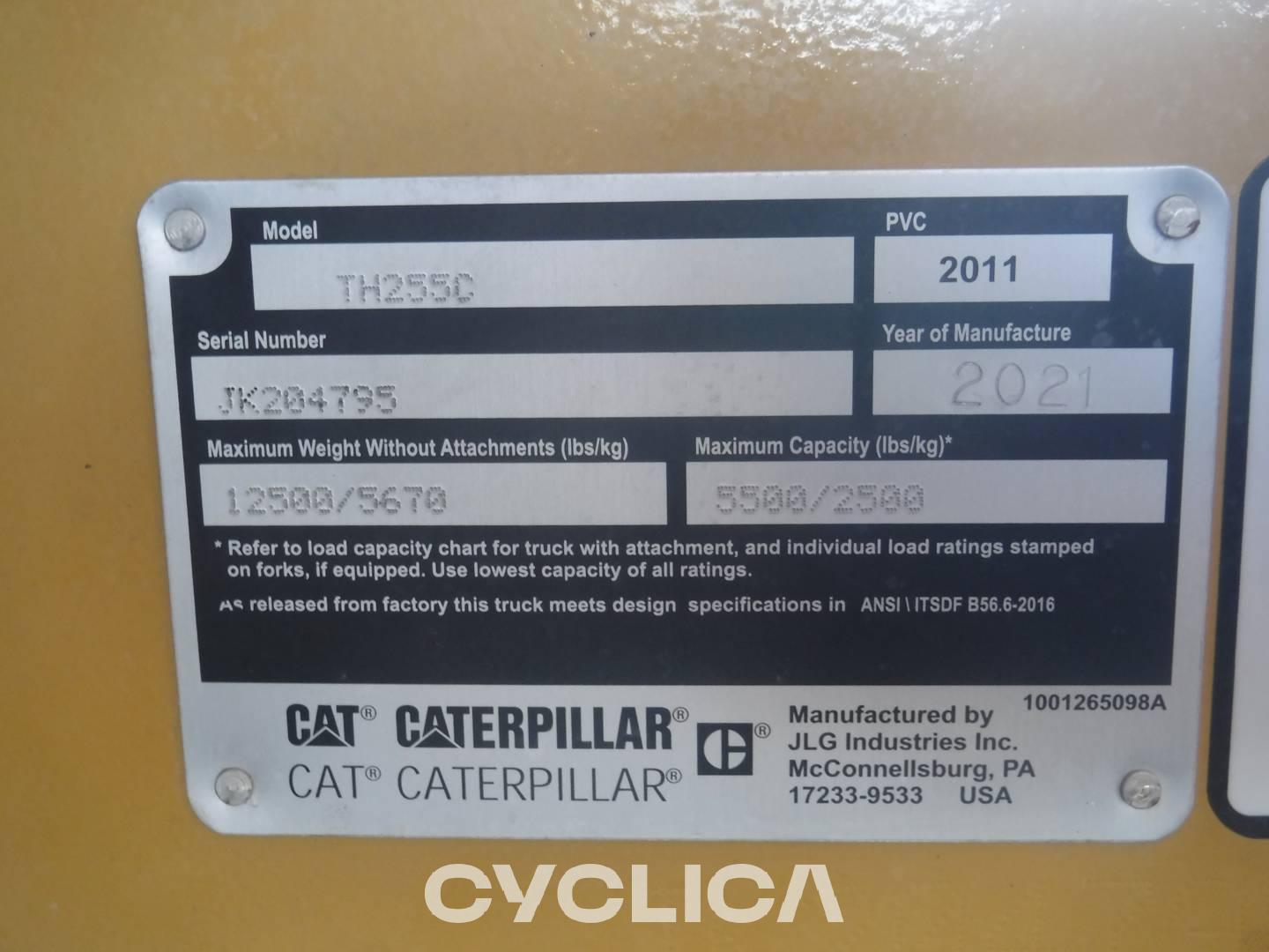 Chargeurs Telescopiques  TH255C JK204795 - 31
