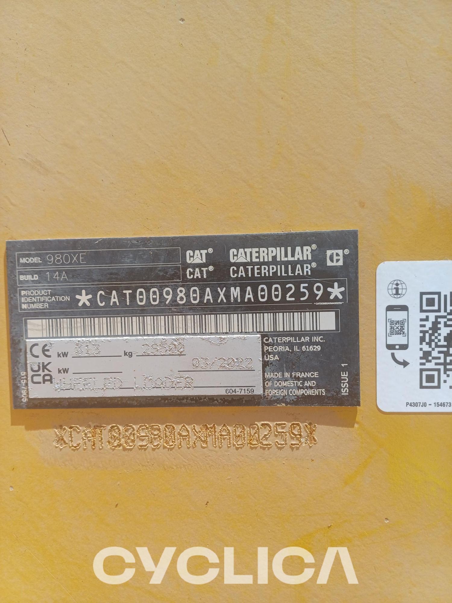 Pás Carregadoras de Rodas  980XE XMA00259 - 6