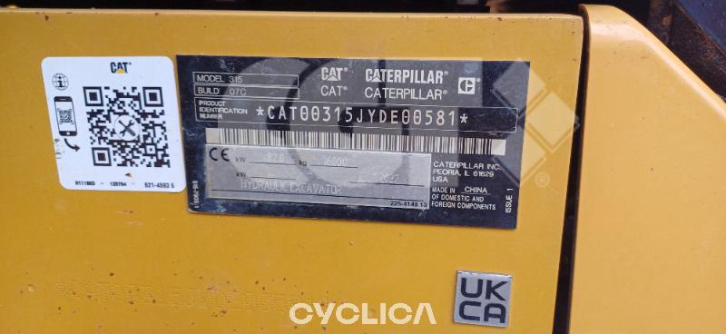 Crawler excavators  315 NG YDE00581 - 12