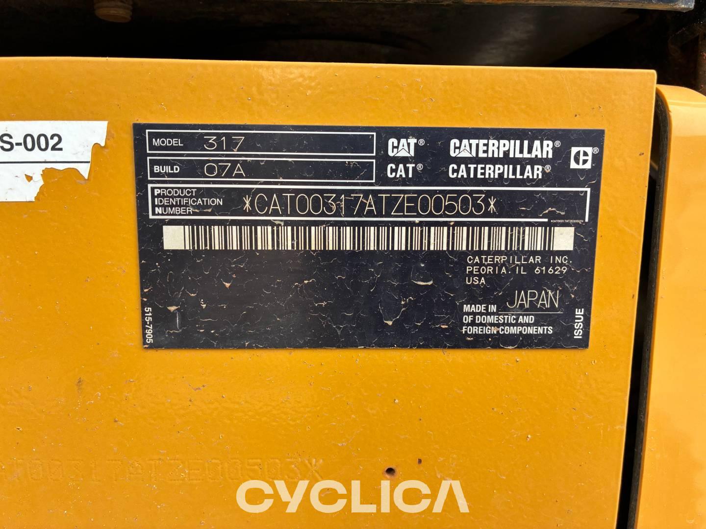 Crawler excavators  31707 TZE00503 - 7