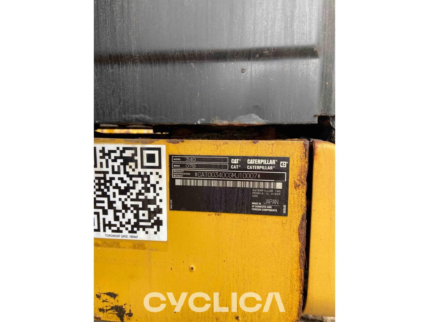 Crawler excavators  340 07LRE GMJ10007 - 6