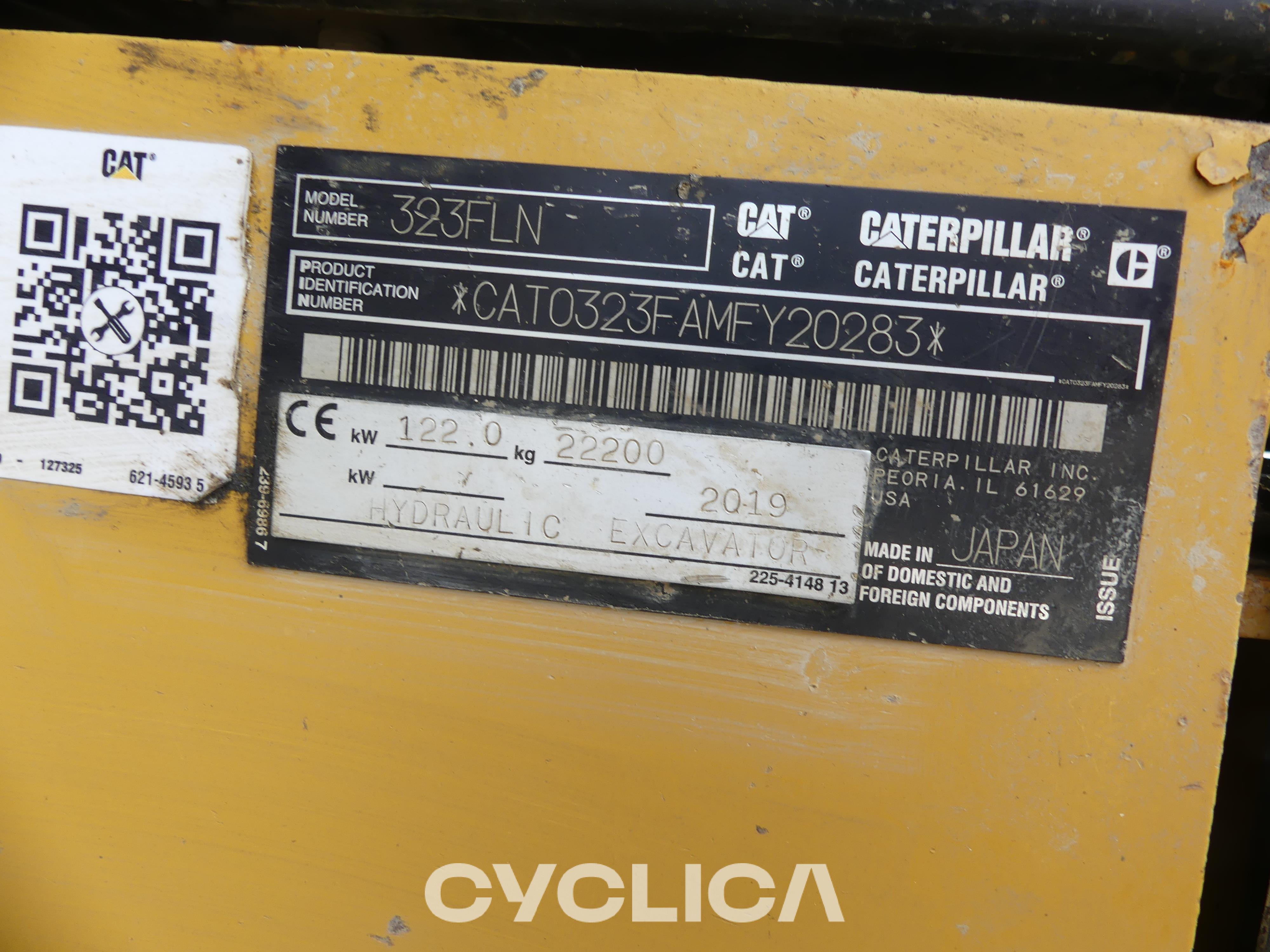Bageri guseničari  323F MFY20283 - 2