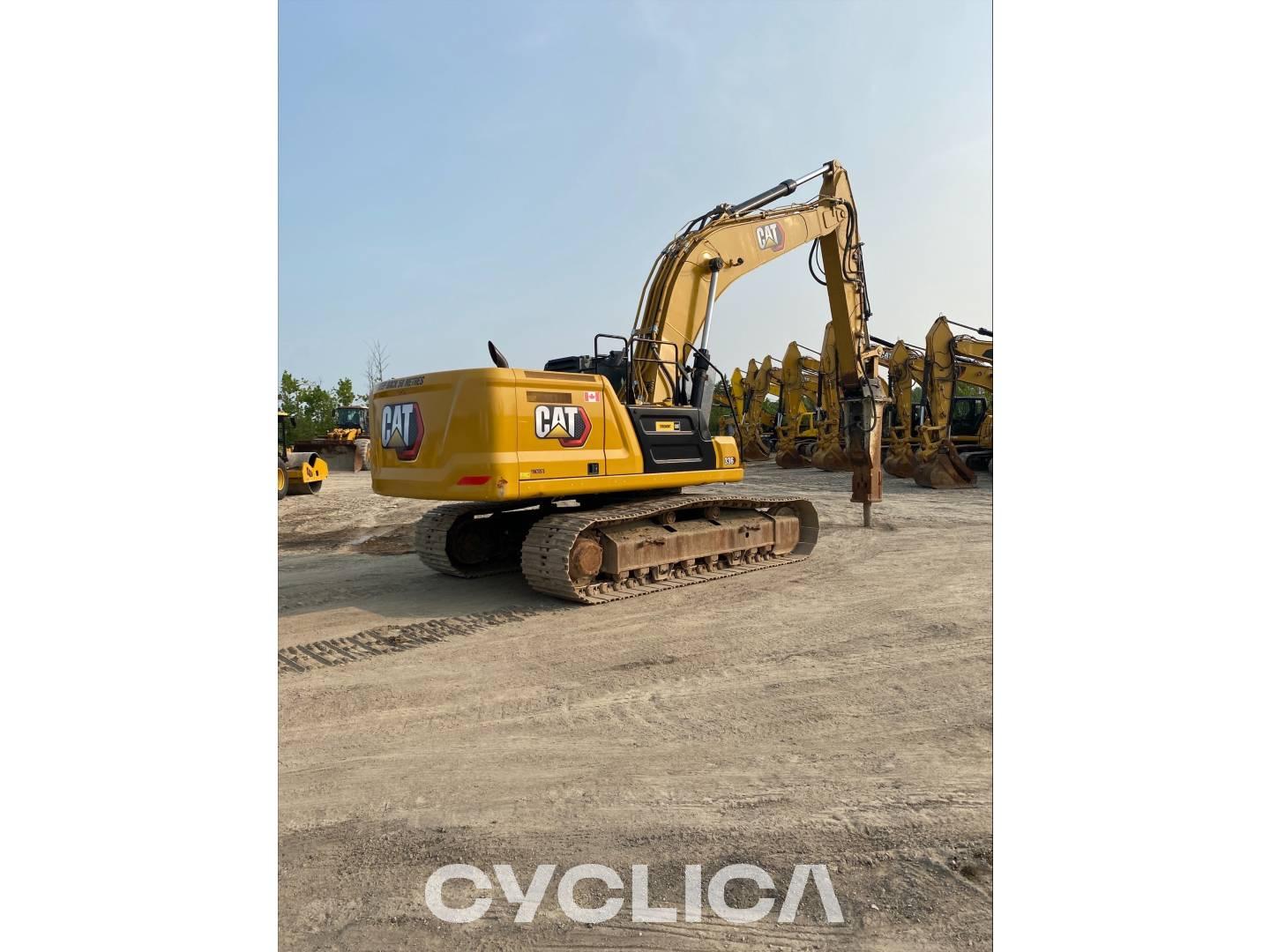 Crawler excavators  336 07C YBN20976 - 3