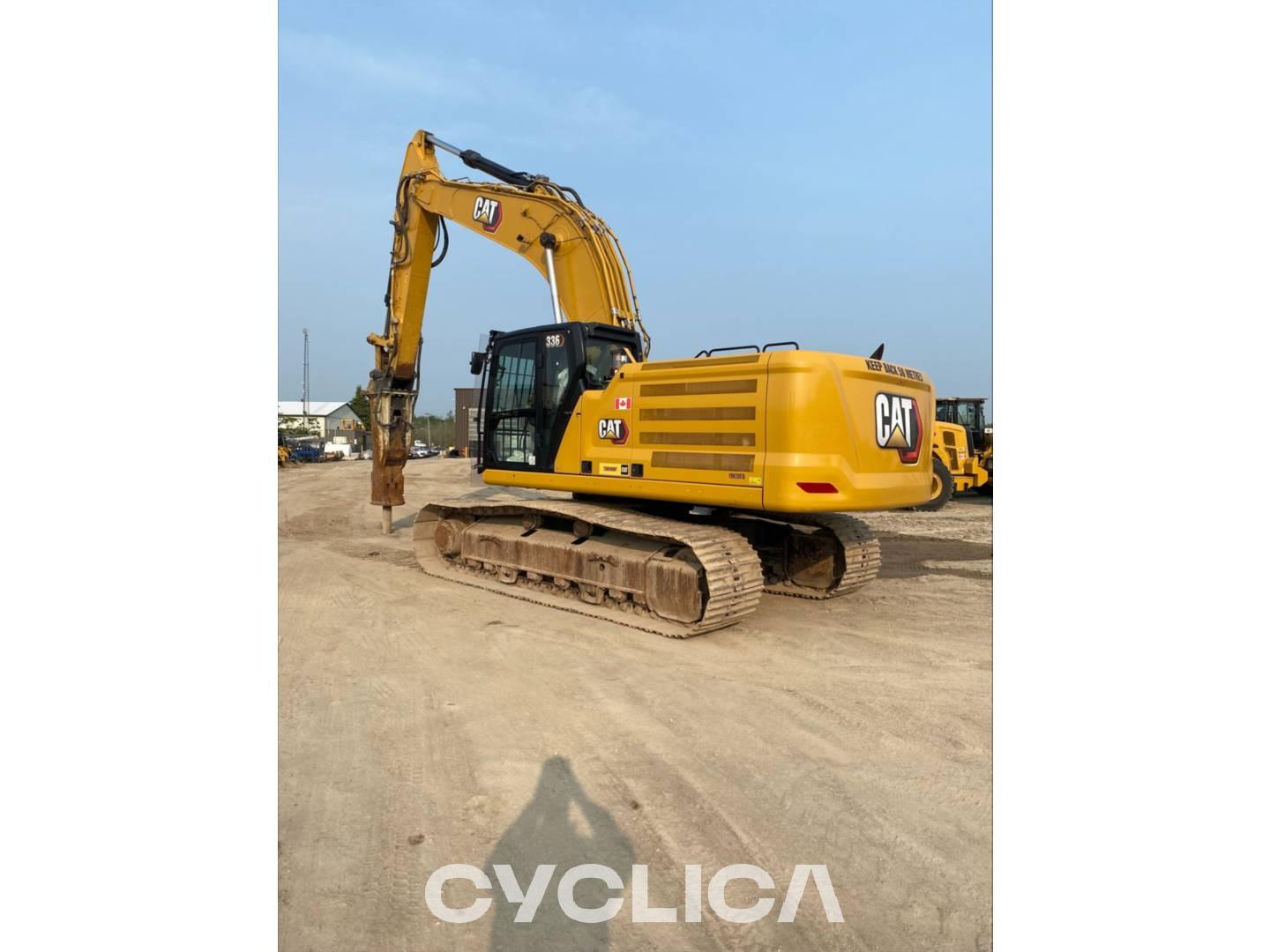 Crawler excavators  336 07C YBN20976 - 4