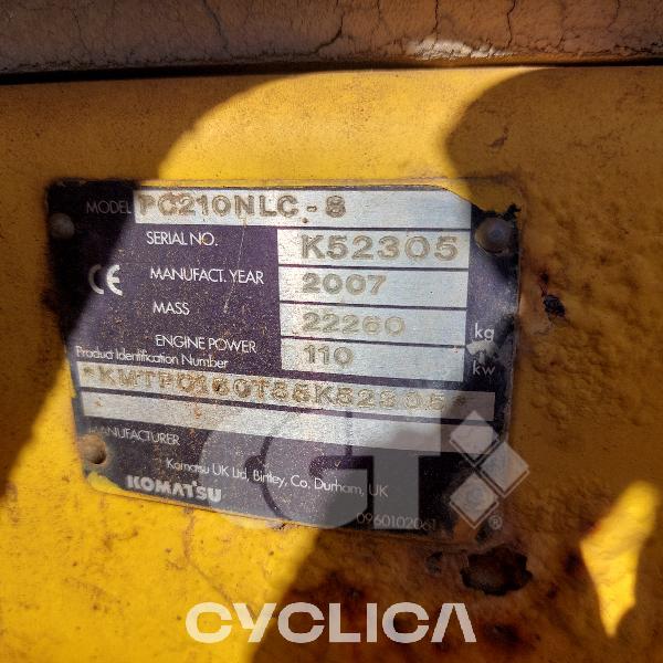 Eskavatorë me Zinxhirë  PC210 K520### - 15