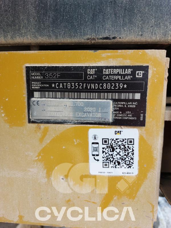 Escavadora de rastos  352F NDC80239 - 9