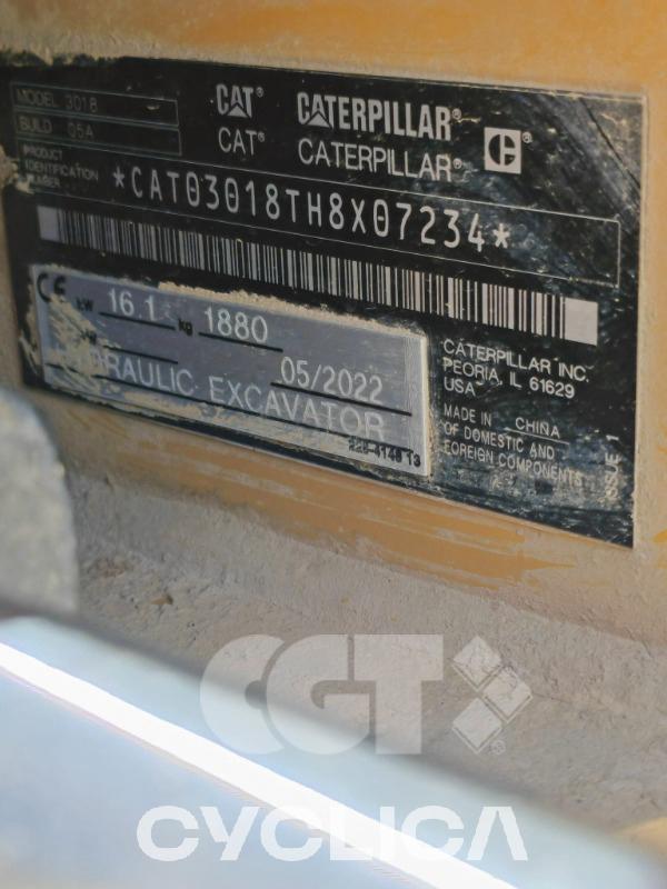Eskavatorë me Zinxhirë  301.8 H8X07234 - 6