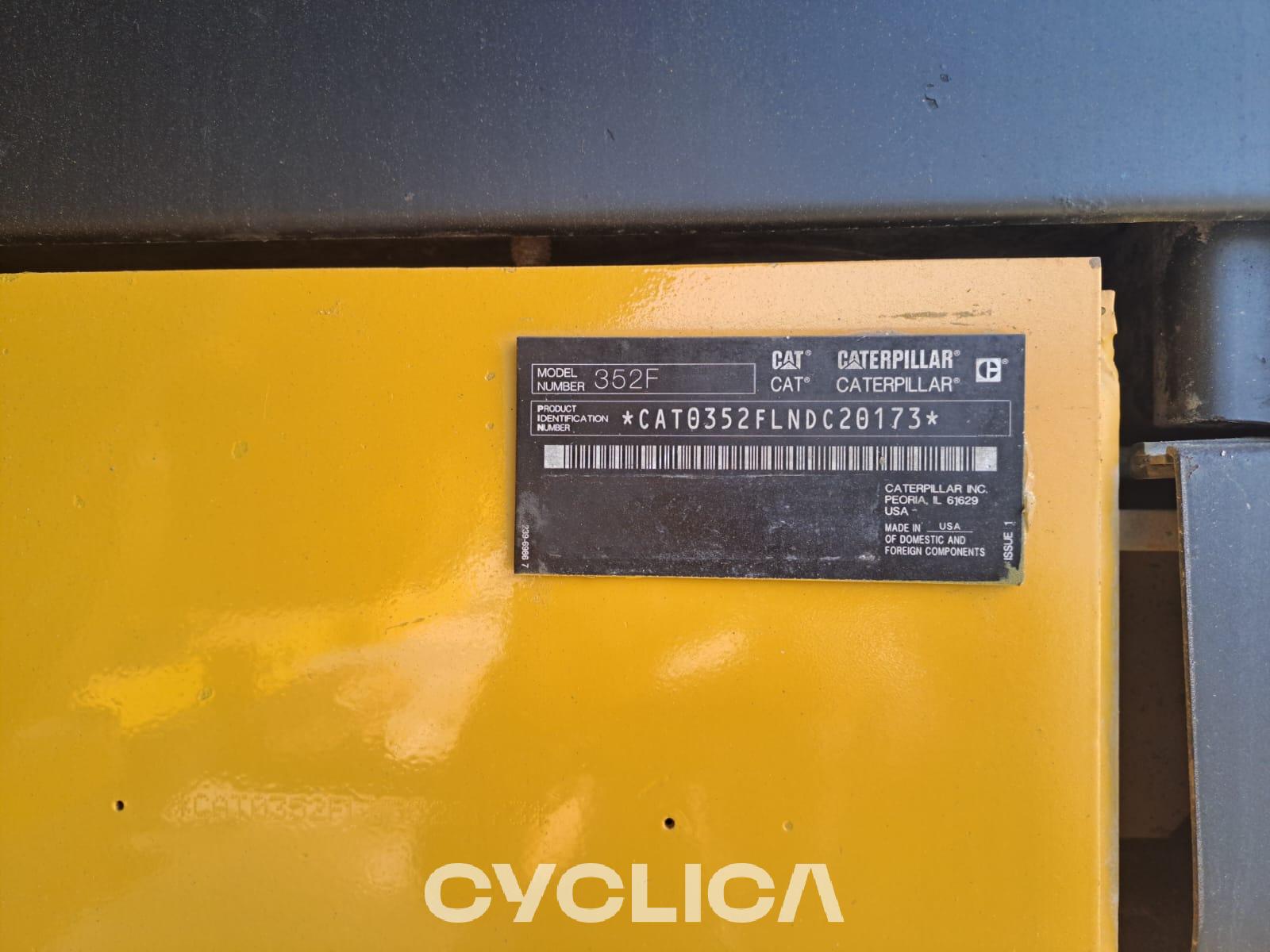 Escavadora de rastos  352F NDC20173 - 7