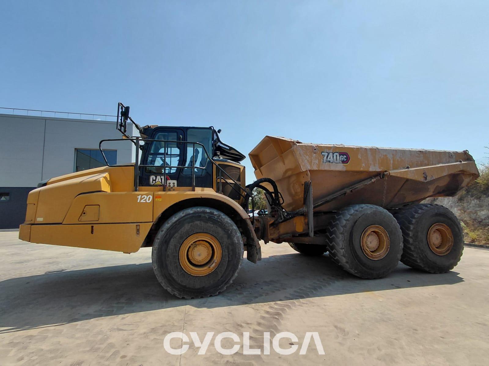 Dumpers e caminhões articulados  740GC 3T805693 - 1