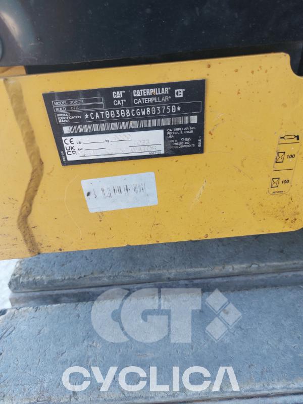 Escavadora de rastos  308 CR GW803750 - 5