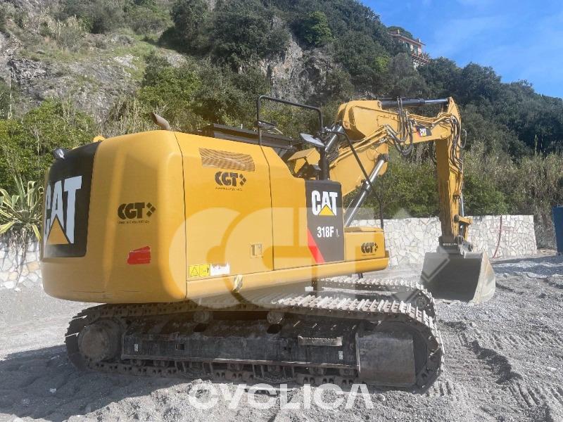 Escavadora de rastos  318F HCP00### - 2