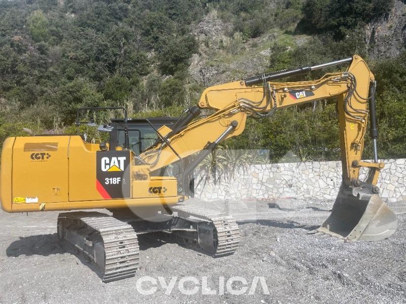 Escavadora de rastos  318F HCP00### - 4