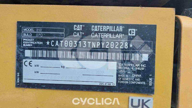 Excavadoras de cadenas  313 NG NPY20228 - 14