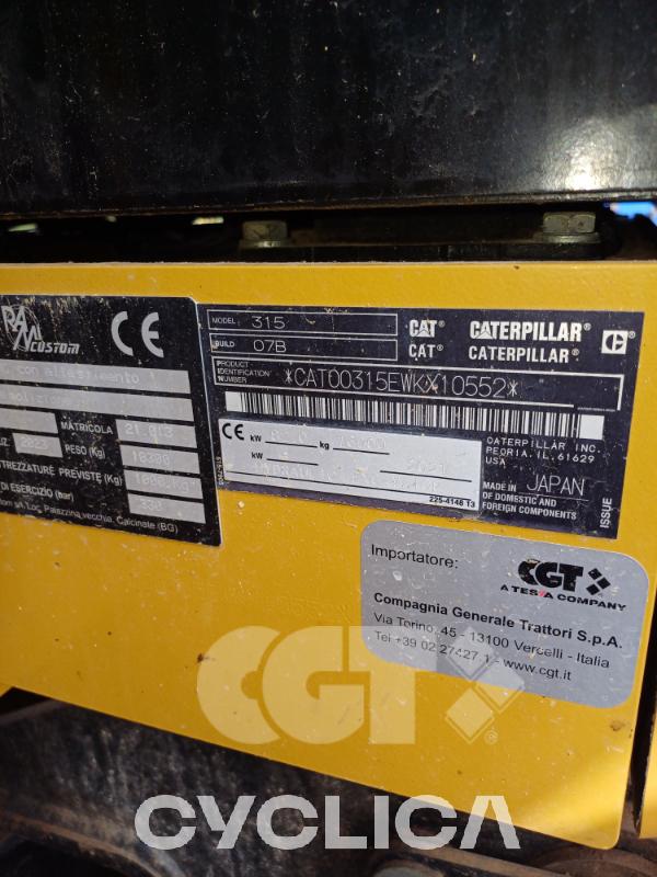 Bagri goseničarji  315 NG WKX10552 - 5