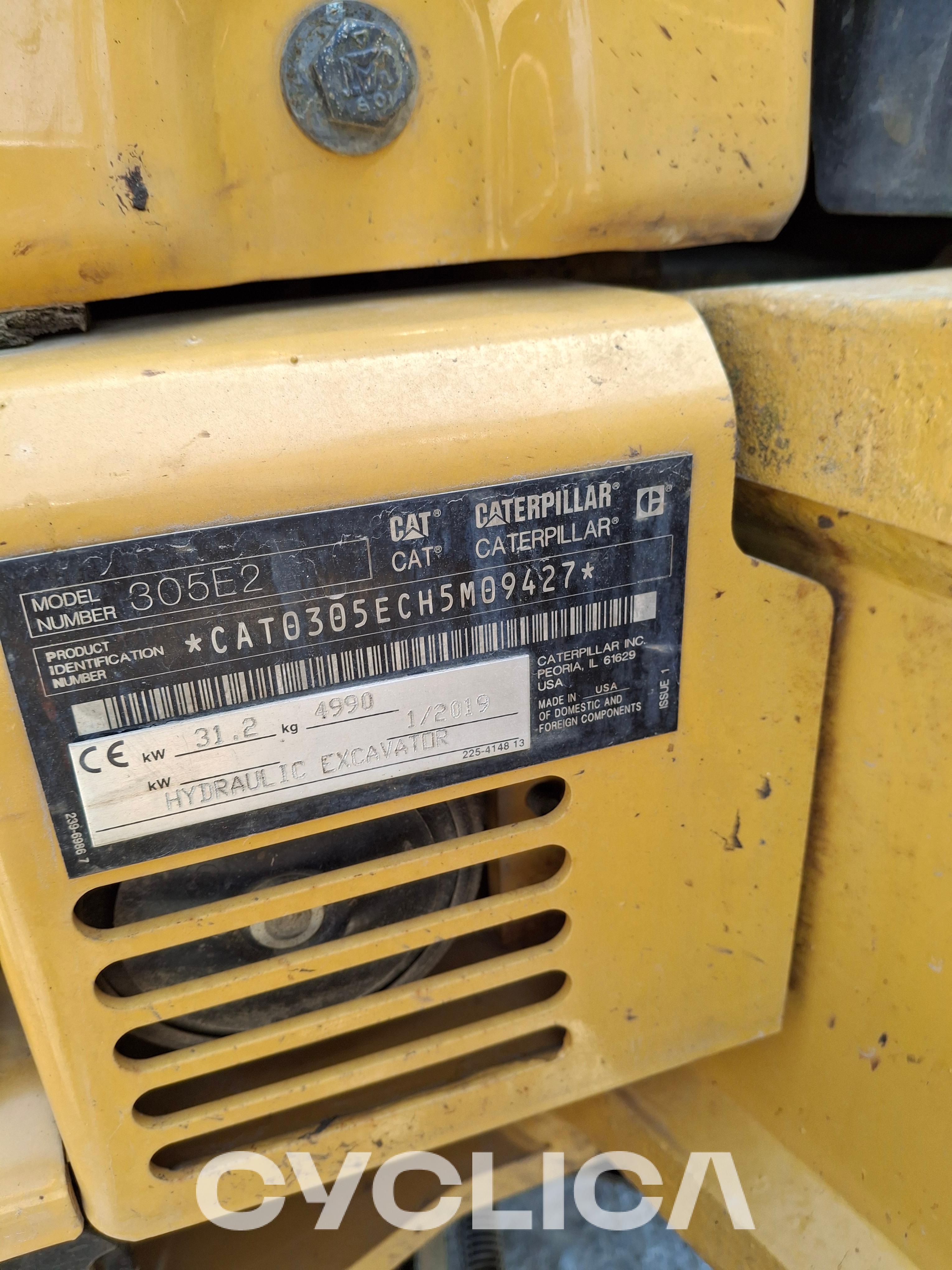 Escavadora de rastos  305.5E H5M09427 - 4