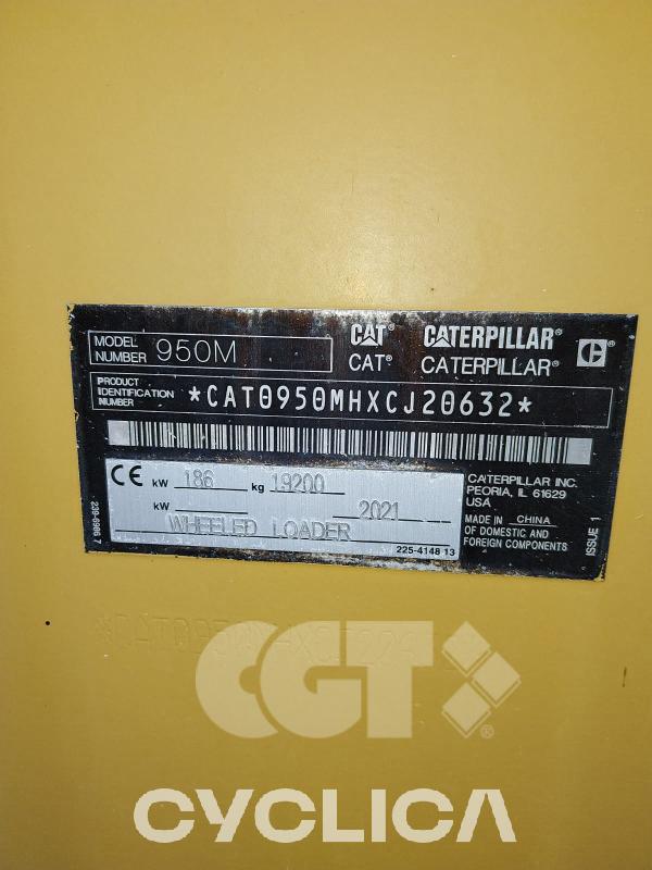Palas cargadoras de ruedas  950M XCJ20### - 9