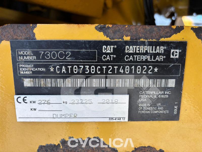 Dumpera dhe kamionë të artikuluar  730C2 2T401022 - 17