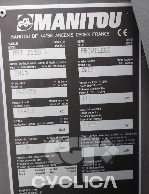 Other used construction equipment  MRT2150 768### - 16