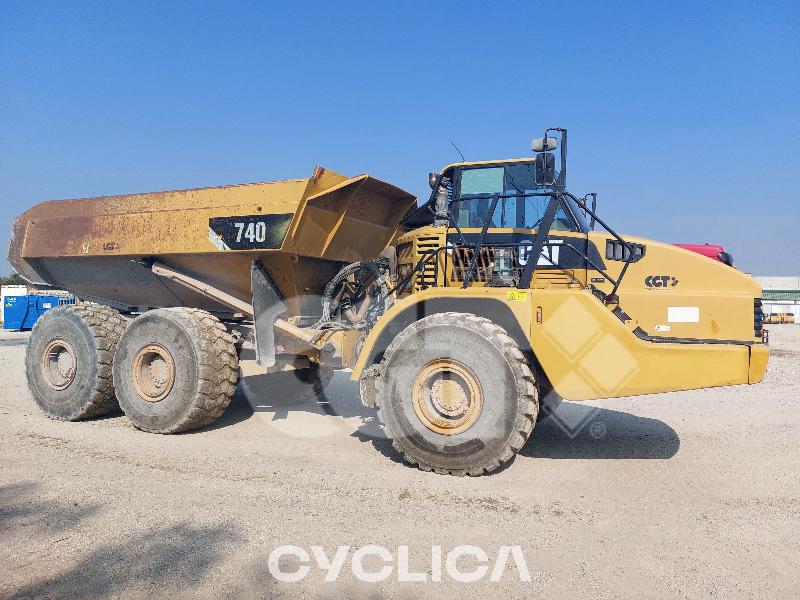 Dumpera dhe kamionë të artikuluar  740 B1P02628 - 1