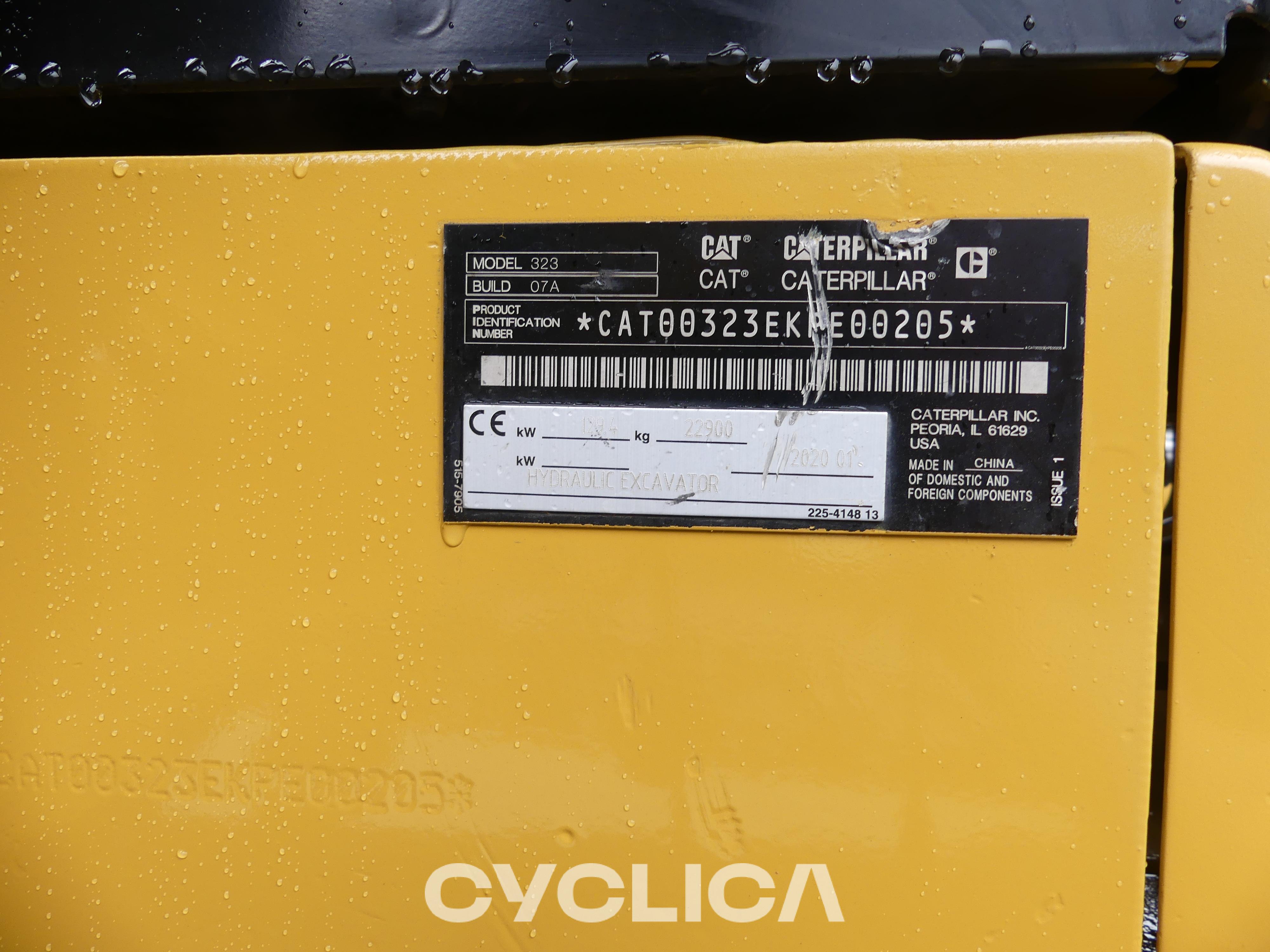 Escavatori cingolati  323-07N KPE00205 - 2