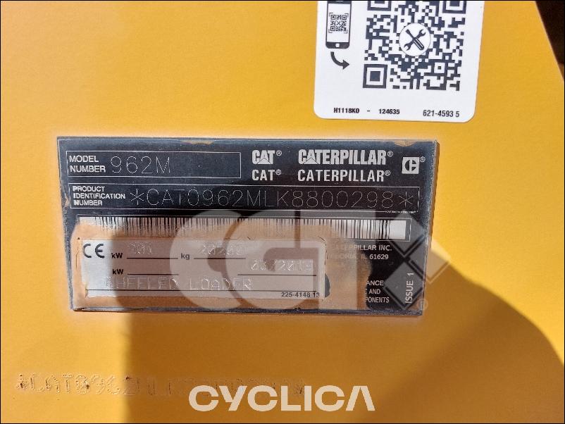 Palas cargadoras de ruedas 962M K8800298 - 12