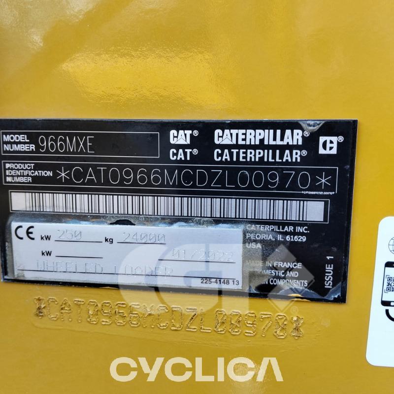 Pás Carregadoras de Rodas  966M XE DZL00970 - 8