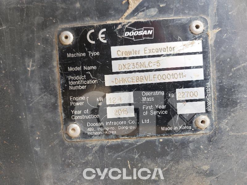 Excavadoras de cadenas  DX235 VLF0001### - 17