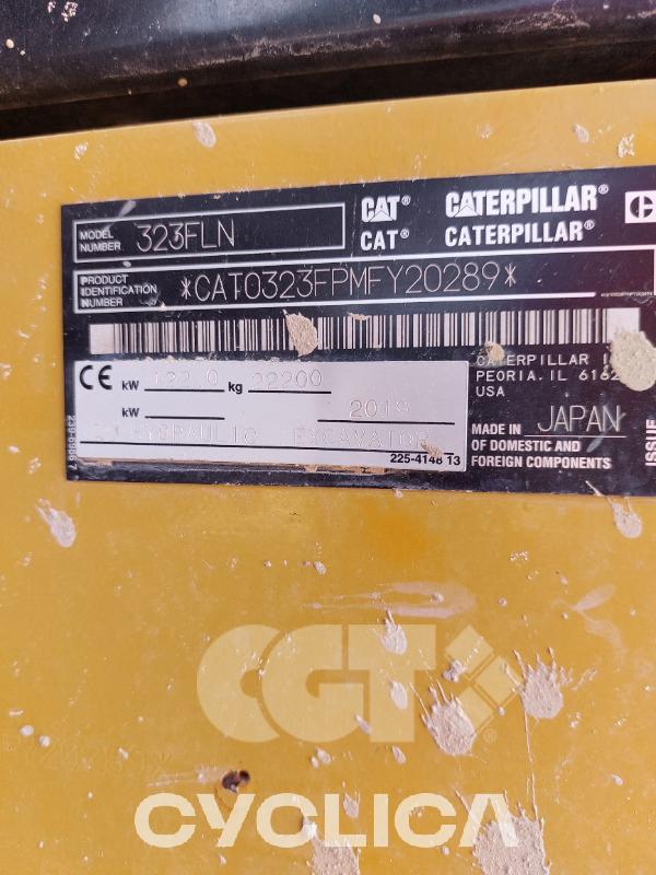 Eskavatorë me Zinxhirë  323F MFY20### - 8