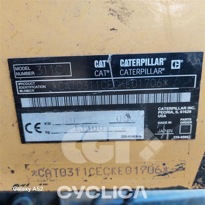 Eskavatorë me Zinxhirë  311CU CKE01### - 13