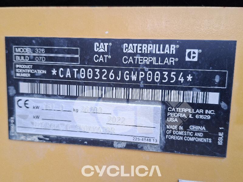 Bagri goseničarji 326 NG GWP00### - 14