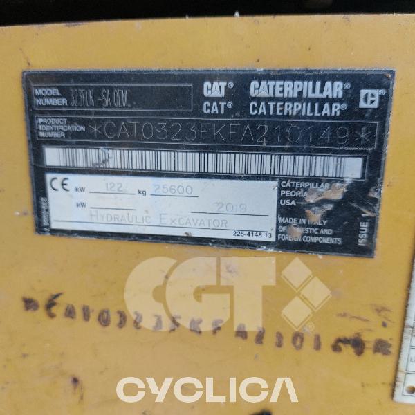 Pelles sur chenilles  323F SA FA210149 - 12