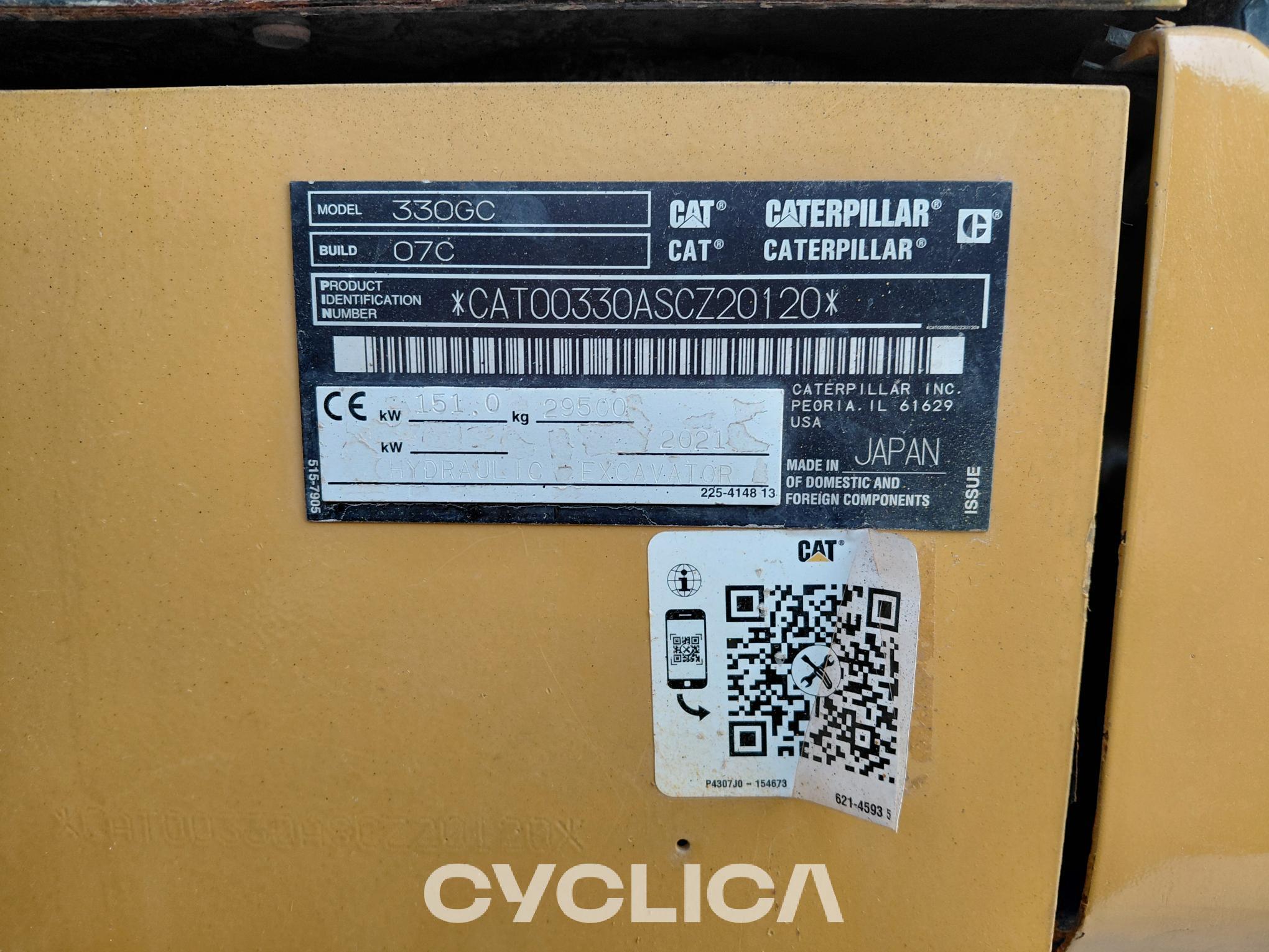 Bagri goseničarji  330 GC SCZ20120 - 5