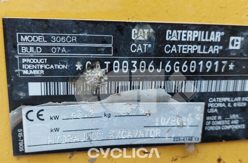 Eskavatorë me Zinxhirë 306 CR 6G601917 - 7