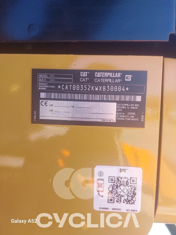 Pelles sur chenilles  352 NG WXB30004 - 5