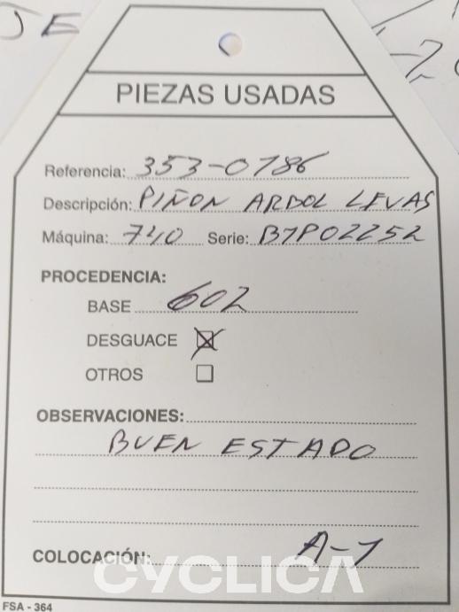 Motor 740 3530186 - 3