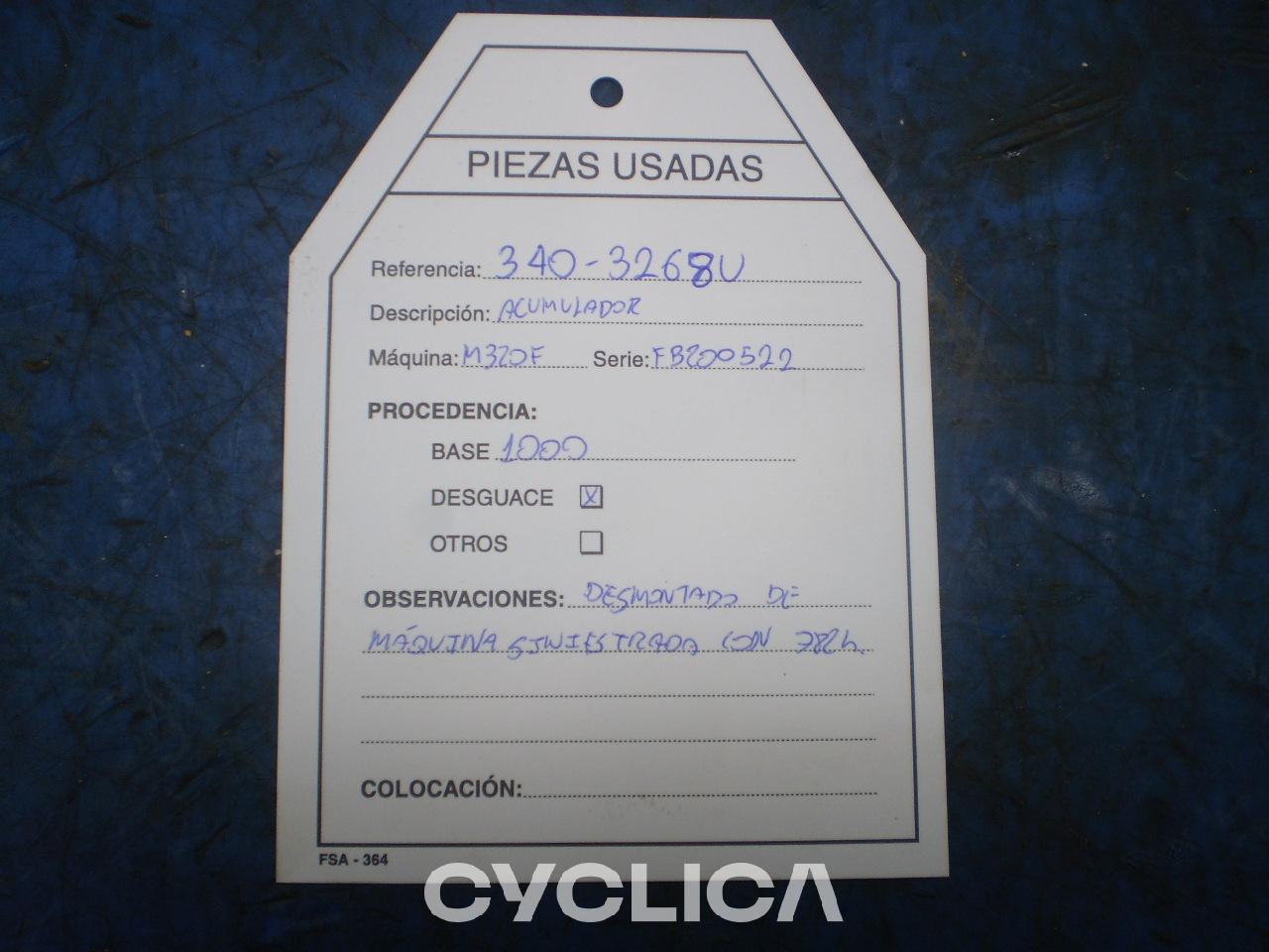 Idraulico  M320F 3403268 - 3