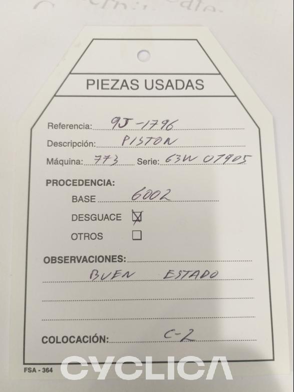 Hidraulični  773B 9J1796 - 3