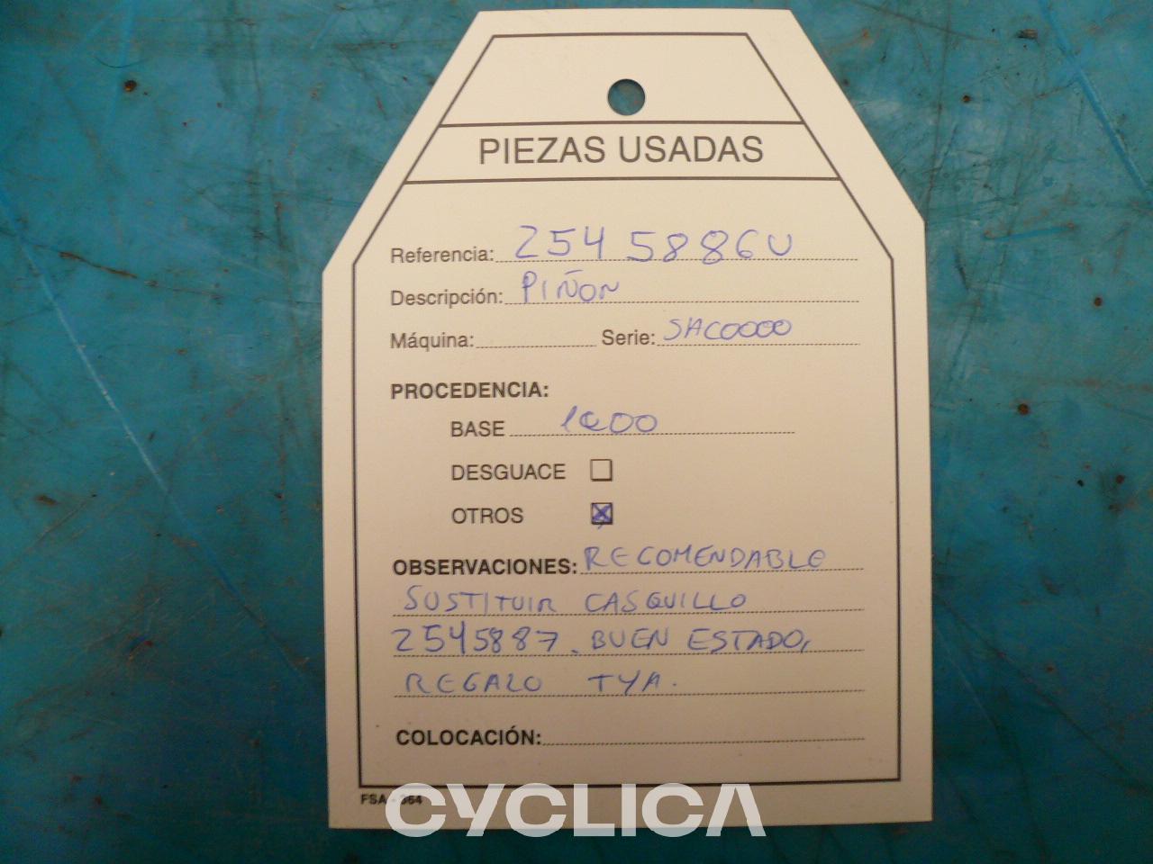 Motor  PIEZAS US 2545886 - 3